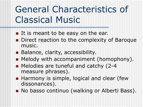 What Characteristic Is Not Typical of the Music of the Classical Period? And a Unique Insight into its Attributes.